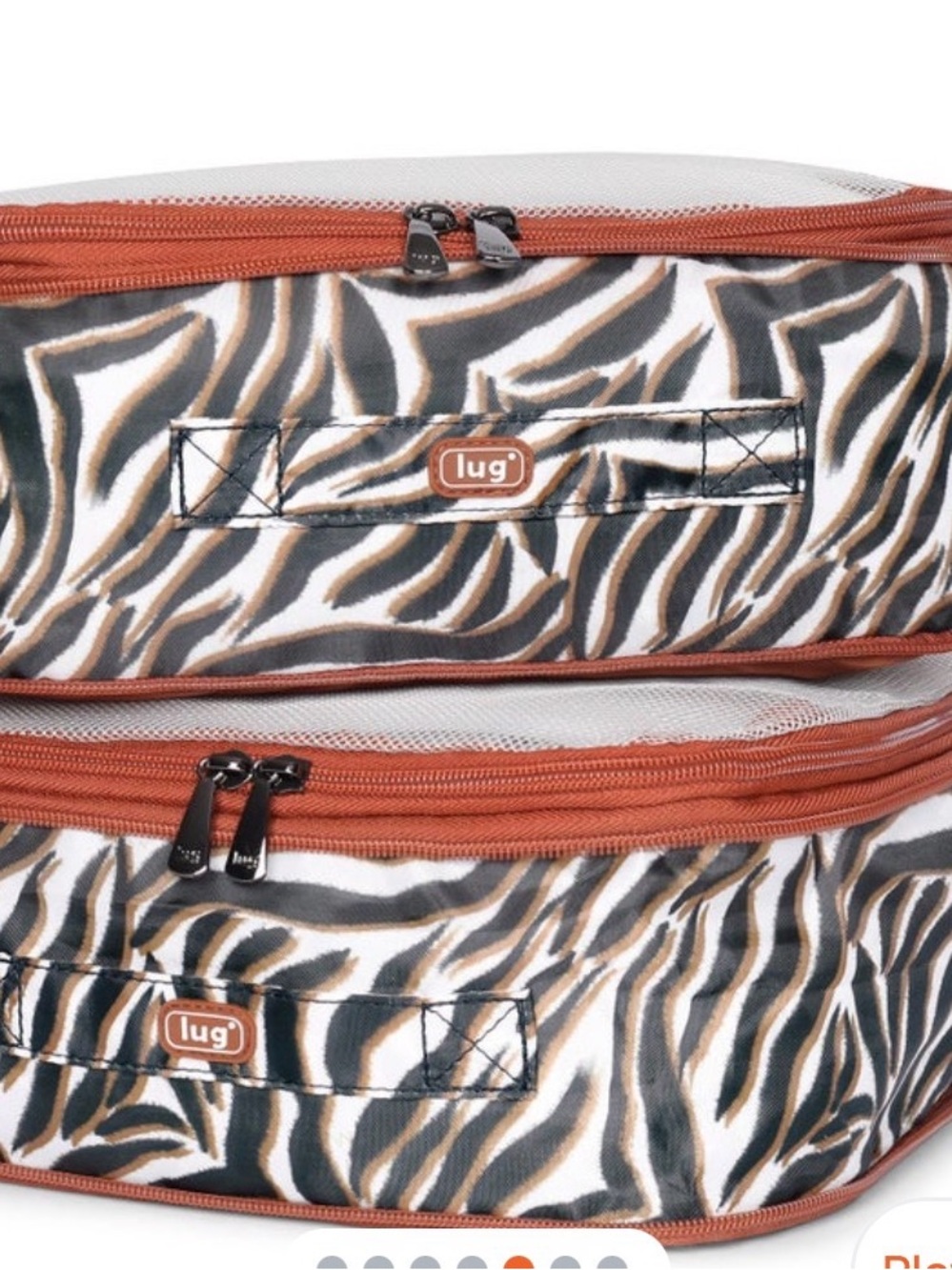 lug Cargo 2pc Packing Cubes NWT Copper brown